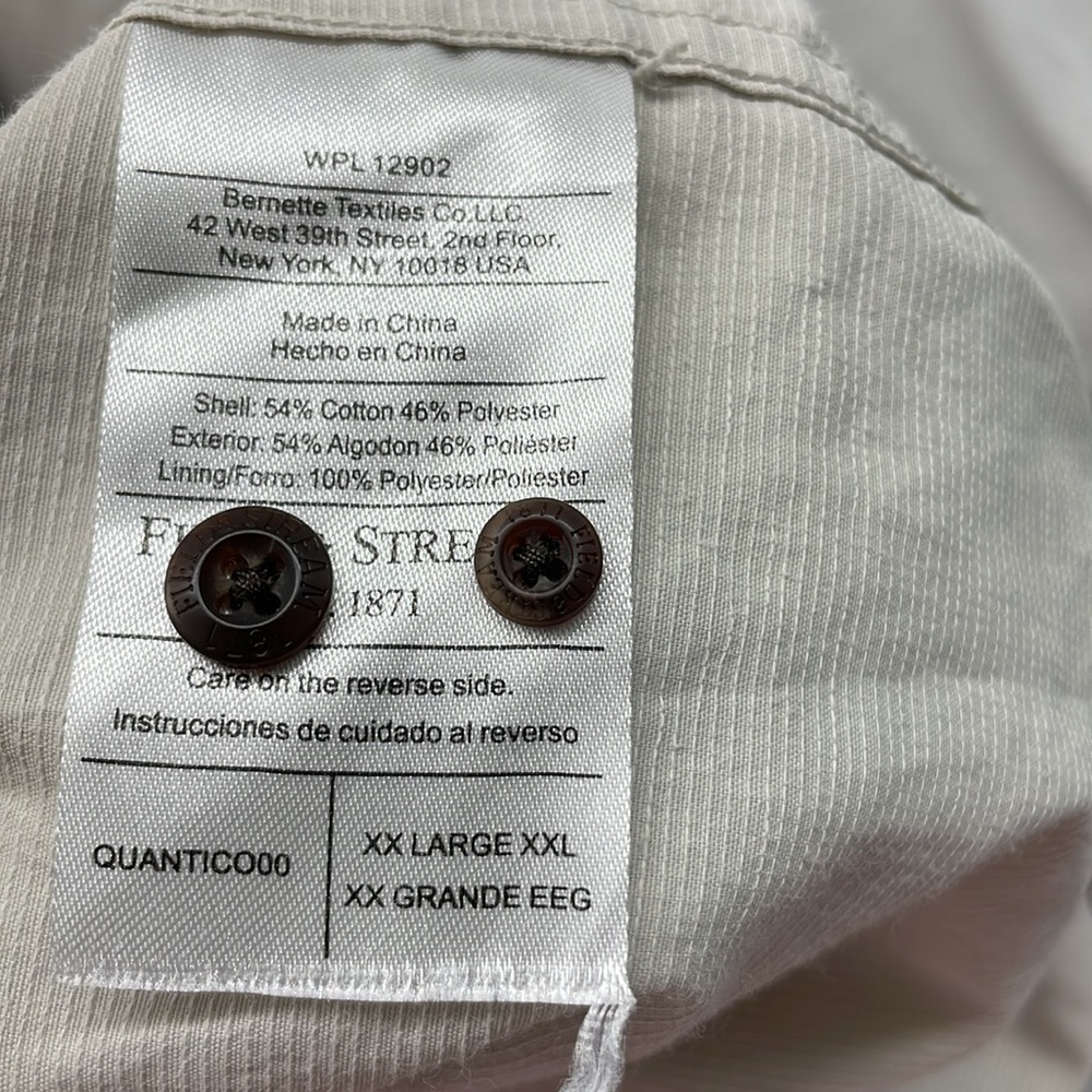 Field & Stream Button Front 3 Pocket Shirt Man Sz… - image 6